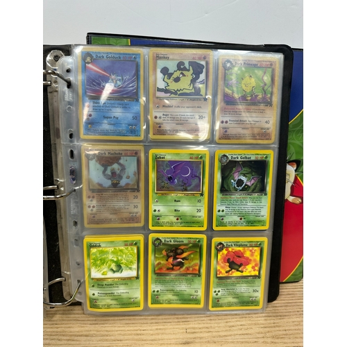 10 - Two Binders of Assorted Pokémon Cards- Mostly Unlimited Edition