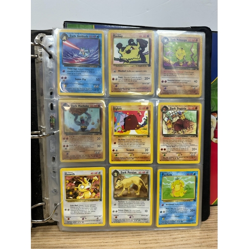 10 - Two Binders of Assorted Pokémon Cards- Mostly Unlimited Edition