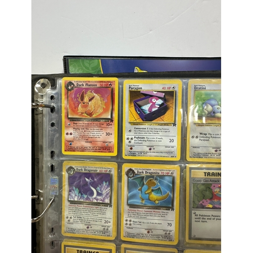 10 - Two Binders of Assorted Pokémon Cards- Mostly Unlimited Edition