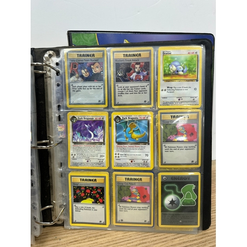 10 - Two Binders of Assorted Pokémon Cards- Mostly Unlimited Edition