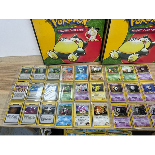 10 - Two Binders of Assorted Pokémon Cards- Mostly Unlimited Edition