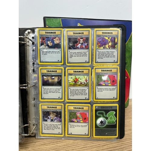 10 - Two Binders of Assorted Pokémon Cards- Mostly Unlimited Edition