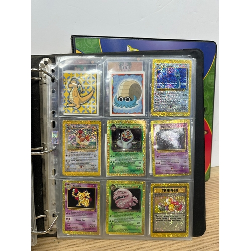 10 - Two Binders of Assorted Pokémon Cards- Mostly Unlimited Edition