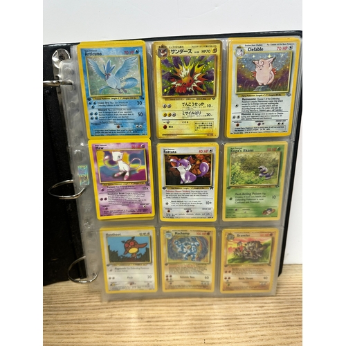 10 - Two Binders of Assorted Pokémon Cards- Mostly Unlimited Edition