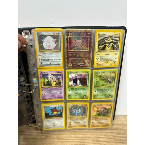 10 - Two Binders of Assorted Pokémon Cards- Mostly Unlimited Edition