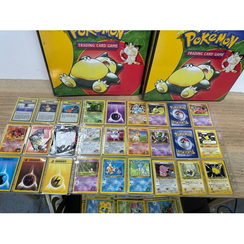 10 - Two Binders of Assorted Pokémon Cards- Mostly Unlimited Edition