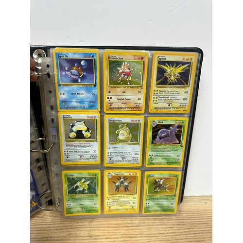 10 - Two Binders of Assorted Pokémon Cards- Mostly Unlimited Edition