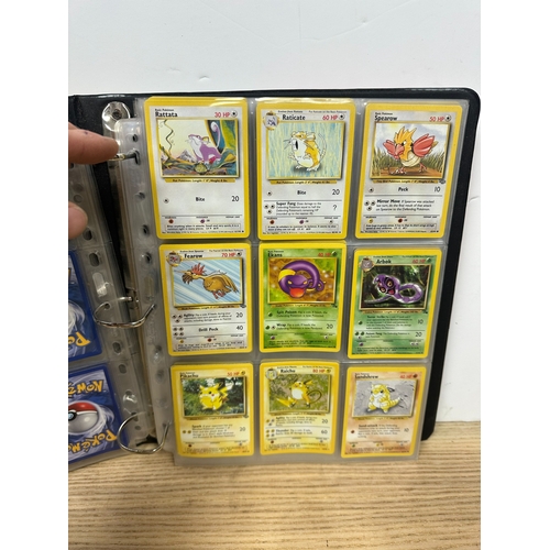 10 - Two Binders of Assorted Pokémon Cards- Mostly Unlimited Edition