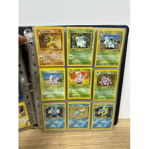 10 - Two Binders of Assorted Pokémon Cards- Mostly Unlimited Edition