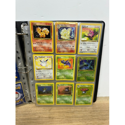 10 - Two Binders of Assorted Pokémon Cards- Mostly Unlimited Edition