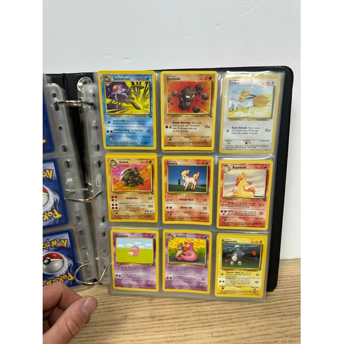 10 - Two Binders of Assorted Pokémon Cards- Mostly Unlimited Edition