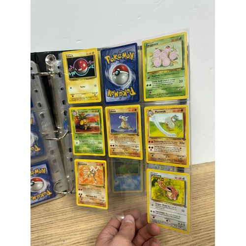 10 - Two Binders of Assorted Pokémon Cards- Mostly Unlimited Edition