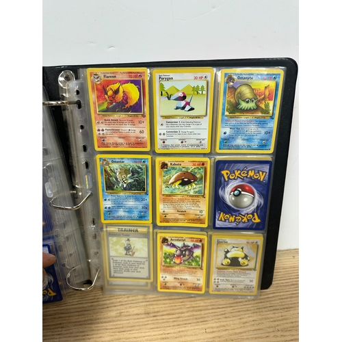 10 - Two Binders of Assorted Pokémon Cards- Mostly Unlimited Edition