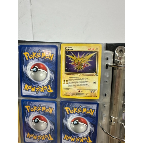 10 - Two Binders of Assorted Pokémon Cards- Mostly Unlimited Edition