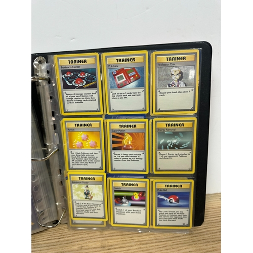 10 - Two Binders of Assorted Pokémon Cards- Mostly Unlimited Edition