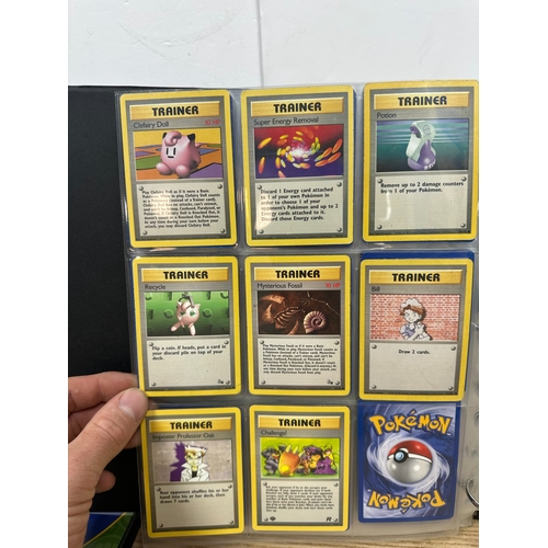 10 - Two Binders of Assorted Pokémon Cards- Mostly Unlimited Edition