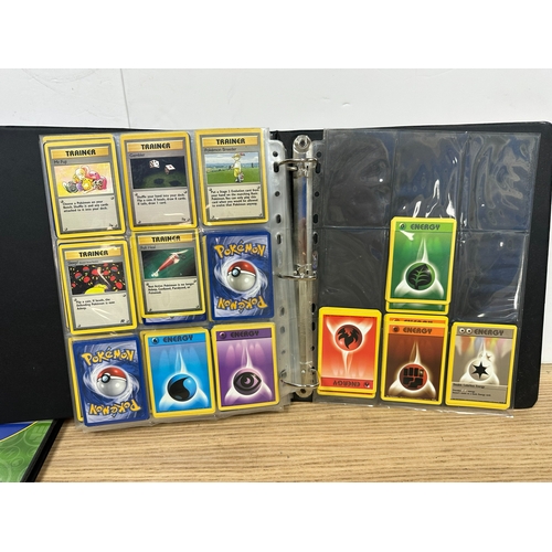 10 - Two Binders of Assorted Pokémon Cards- Mostly Unlimited Edition