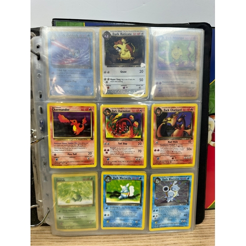 10 - Two Binders of Assorted Pokémon Cards- Mostly Unlimited Edition