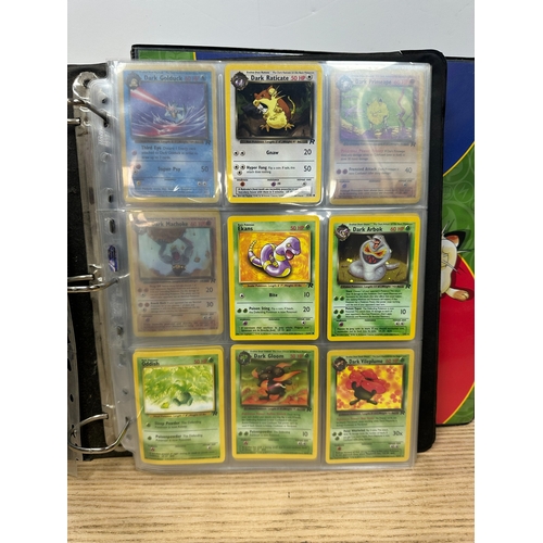 10 - Two Binders of Assorted Pokémon Cards- Mostly Unlimited Edition