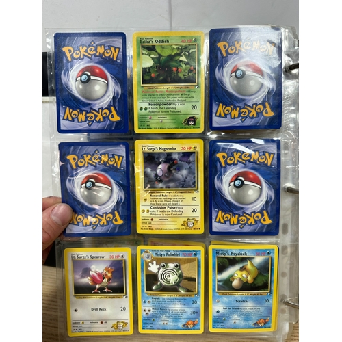 9A - Partial Set of Pokemon Gym Heroes Series Cards (81/132 plus Doubles)