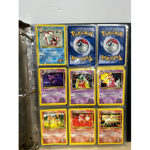 9A - Partial Set of Pokemon Gym Heroes Series Cards (81/132 plus Doubles)