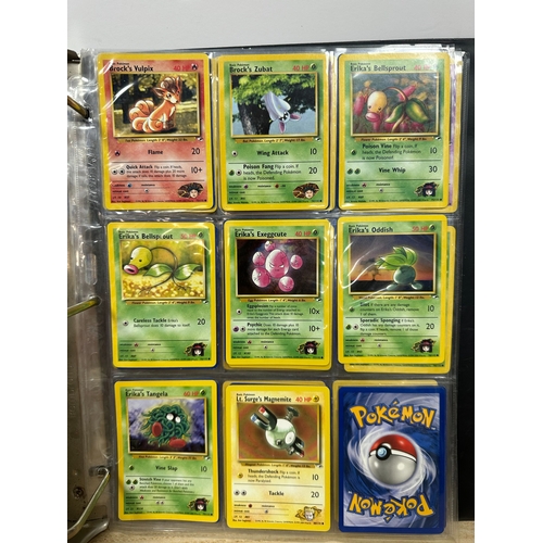 9A - Partial Set of Pokemon Gym Heroes Series Cards (81/132 plus Doubles)