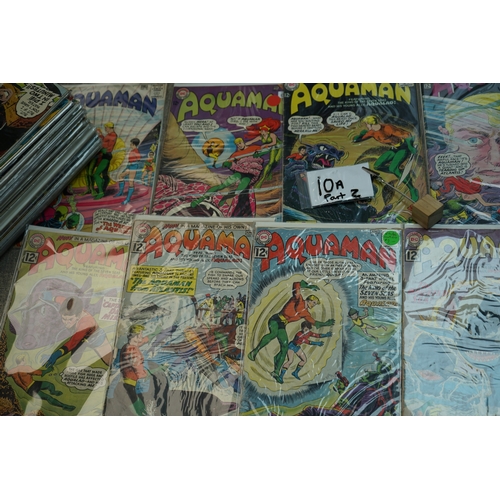 10A - 1960s Comics Books: Aquaman Issues 1-63. to Include 4 Graded Comics.