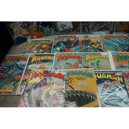 10A - 1960s Comics Books: Aquaman Issues 1-63. to Include 4 Graded Comics.