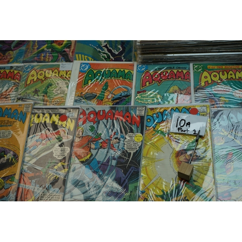 10A - 1960s Comics Books: Aquaman Issues 1-63. to Include 4 Graded Comics.