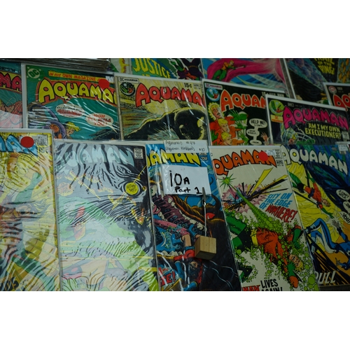 10A - 1960s Comics Books: Aquaman Issues 1-63. to Include 4 Graded Comics.