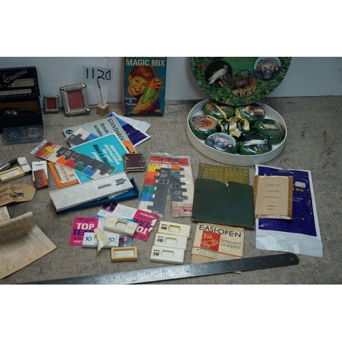 1200 - Collection of vintage ephemera and miscellaneous items including a Shaker Maker Magic Mix, Christmas... 