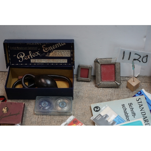 1200 - Collection of vintage ephemera and miscellaneous items including a Shaker Maker Magic Mix, Christmas... 