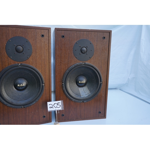 205 - Pair of Vintage Toshiba SS 65 GB Speakers