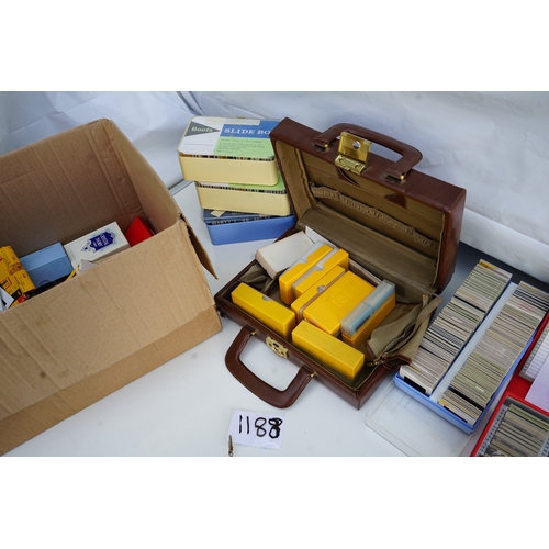 1188 - Old Hanimex Projector & Various Slides