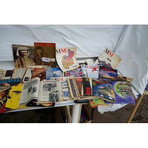 1193 - Mixed Ephemera Lot