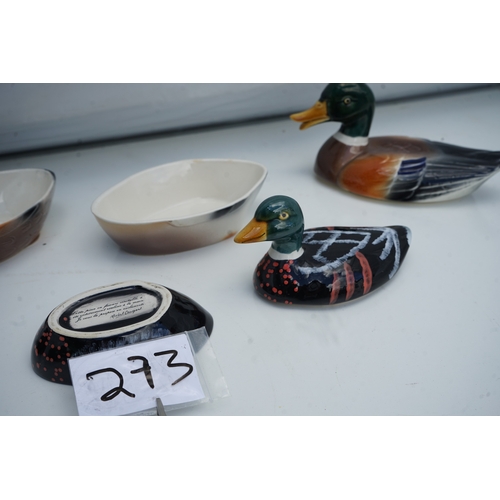 273 - Lot of Vintage Duck Tureens