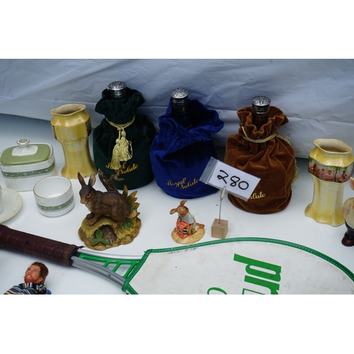 280 - Interesting Lot of House Clearance Bric a Brac