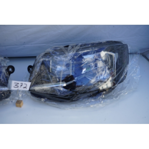 372 - Pair of VW Transporter T6 Headlights