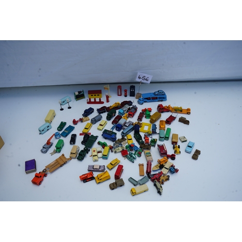 456 - Lot of Vintage 1960s Lesney Matchbox Cars, Buildings & Accessories including many rare examples