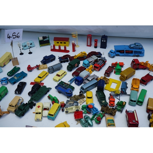 456 - Lot of Vintage 1960s Lesney Matchbox Cars, Buildings & Accessories including many rare examples