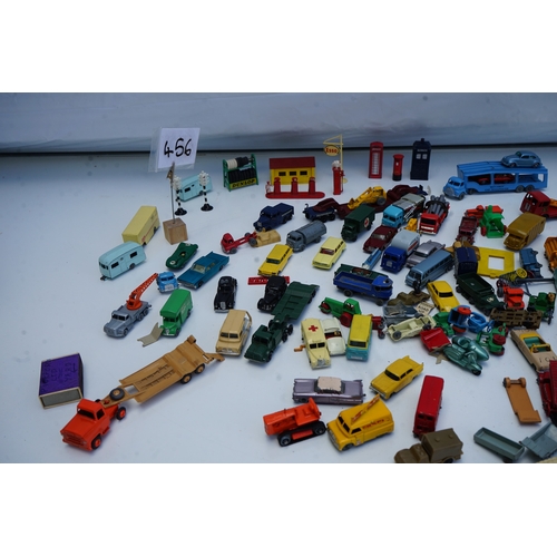 456 - Lot of Vintage 1960s Lesney Matchbox Cars, Buildings & Accessories including many rare examples