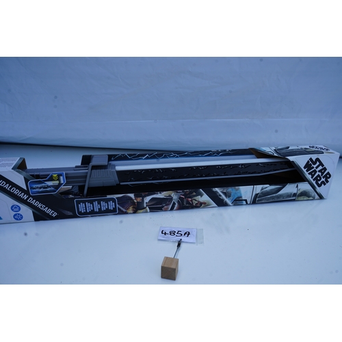 485A - Star Wars Mandalorian Darksaber Mint and Packaged