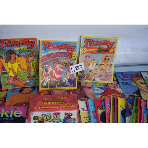 1256 - Mixed Lot of Vintage Jackie Magazines etc