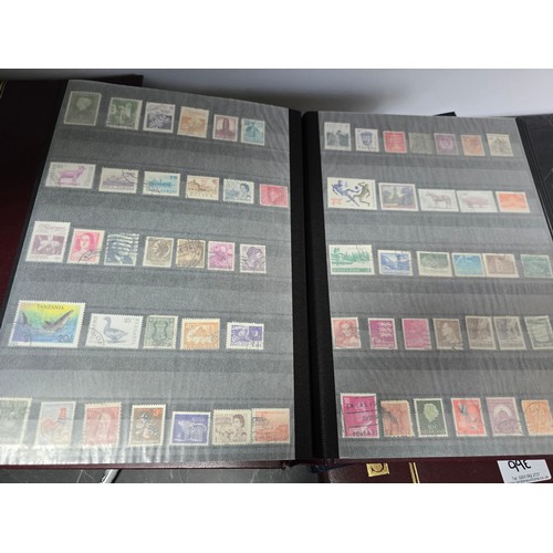 99E - 3x good albums of world stamps - Small example shown