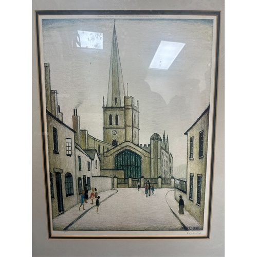 65 - Laurence Stephen Lowry RBA RA,(British 1887-1976) Limited Edition Pencil Signed Coloured Lithographi... 