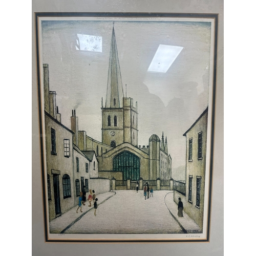 65 - Laurence Stephen Lowry RBA RA,(British 1887-1976) Limited Edition Pencil Signed Coloured Lithographi... 