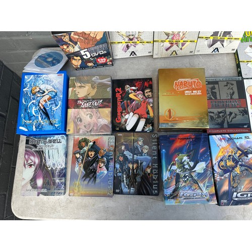 100D - A Good Collection of Anime/Manga DVD Box Sets-Some Are New and Sealed