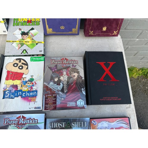 100D - A Good Collection of Anime/Manga DVD Box Sets-Some Are New and Sealed