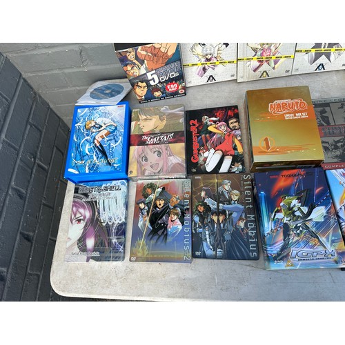 100D - A Good Collection of Anime/Manga DVD Box Sets-Some Are New and Sealed