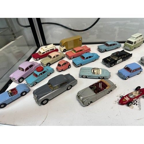 436 - Collection of vintage toy cars by Corgi, Dinky & Budgie. Highlights include a Rare Proteus Campbell ... 